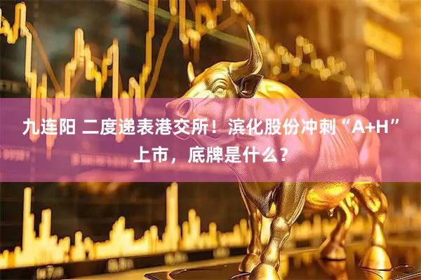 九连阳 二度递表港交所！滨化股份冲刺“A+H”上市，底牌是什么？